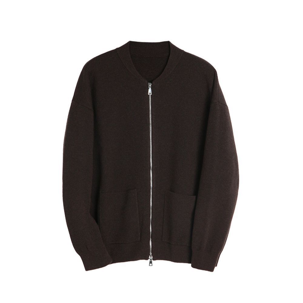 SS Two-way Zipper Cardigan