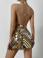 SS Acrylic Suit Skirt One size