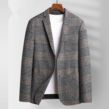 High End Autumn And Winter Men's Suit Grey