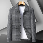 Men's Casual Autumn And Winter Plus size jacket Gray