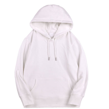 Men's Padded Terry Hoodie White