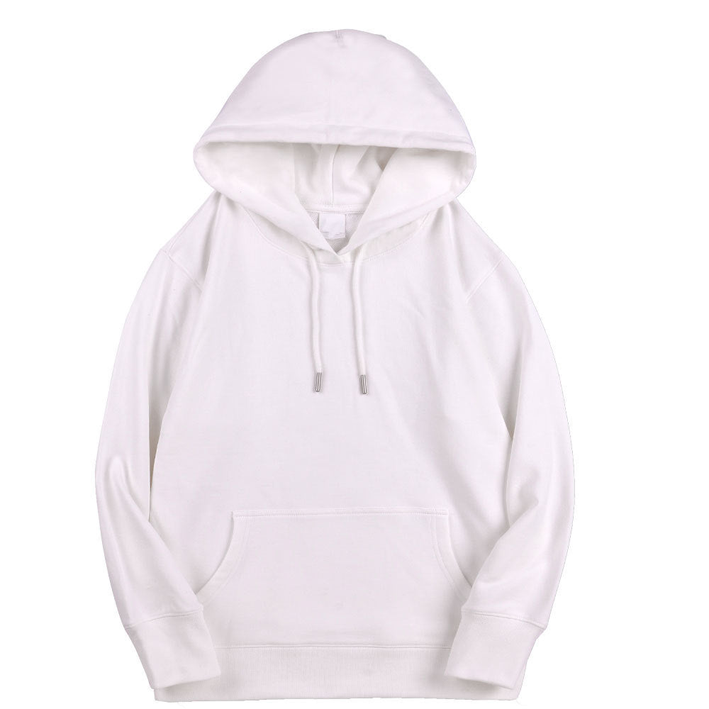 Men's Padded Terry Hoodie White