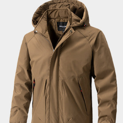 Men's Outdoor Casual Hooded Shell Jacket