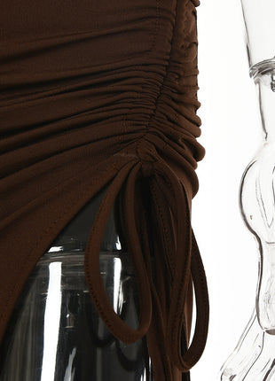 SS Chest Hollow Out Dress