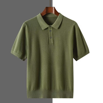 Polo Men's T -Shirt Army green