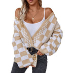 Women Sweater Lantern Sleeve
