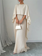 SS Evening Dress Beige