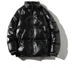 Men's Fleece-lined Cotton-padded Jacket Black