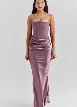 SS Party Evening Dress Purple