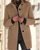 SS Women’s Winter Coat Khaki H