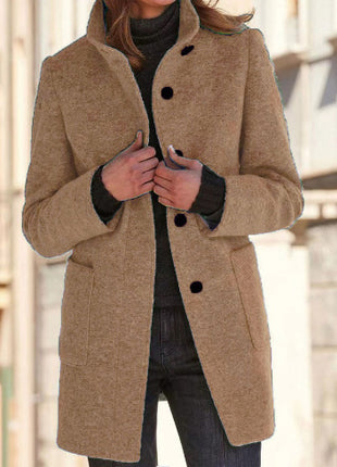 SS Women’s Winter Coat Khaki H