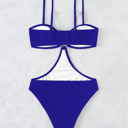 SS Solid Color One-piece Swimsuit