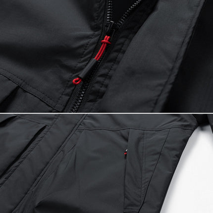 Men's Outdoor Casual Hooded Shell Jacket
