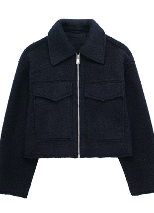 SS Short Jacket Navy Blue