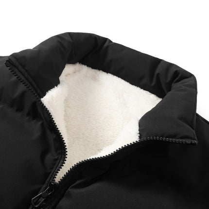 Lambswool Lining Cotton-padded Jacket
