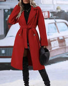 SS Women’s Trench Coat Red