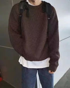 SS Loose Sweater Brown