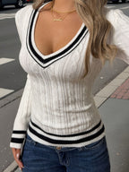 SS Sweater White