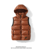 SS Vest Brown