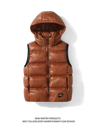 SS Vest Brown