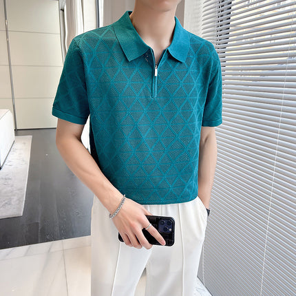Rhombus Breathable Leisure Top