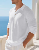 SS Men's Long Shirt White