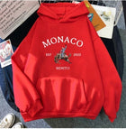 Men's Side Seam Sidekick hoodie Red