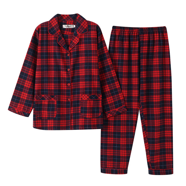 Women's Long-sleeved Cardigan Suit Red
