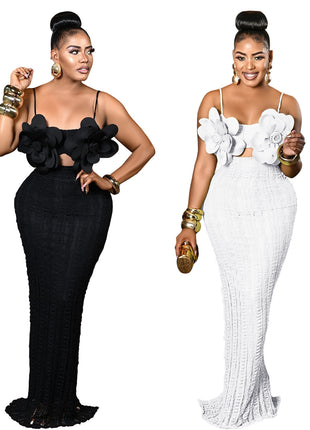 Ss Lace Corsage Dress