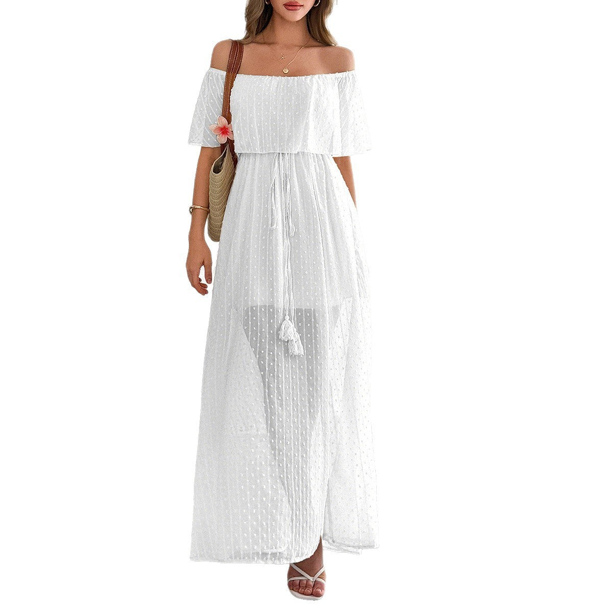 Elegant Tube Top Corset shorts Dress