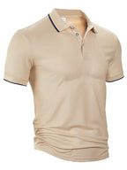 Men's Lapels Top Khaki H