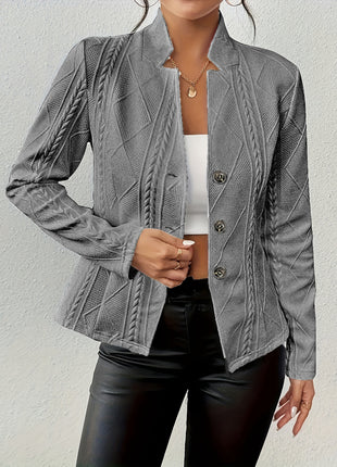 SS Women's Blazer Gray