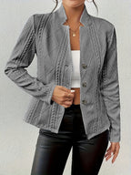 Women's Blazer Jacket Gray