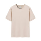 Waffle Heavy T-shirt For Men Apricot