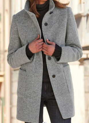 SS Women’s Winter Coat Light Gray