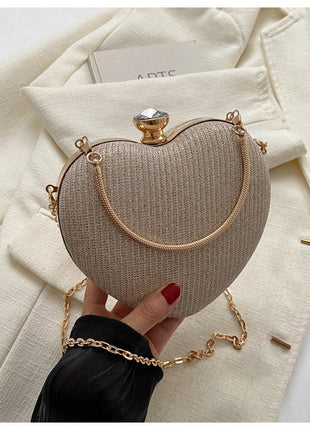 SS Hart Clutch Bag Gold