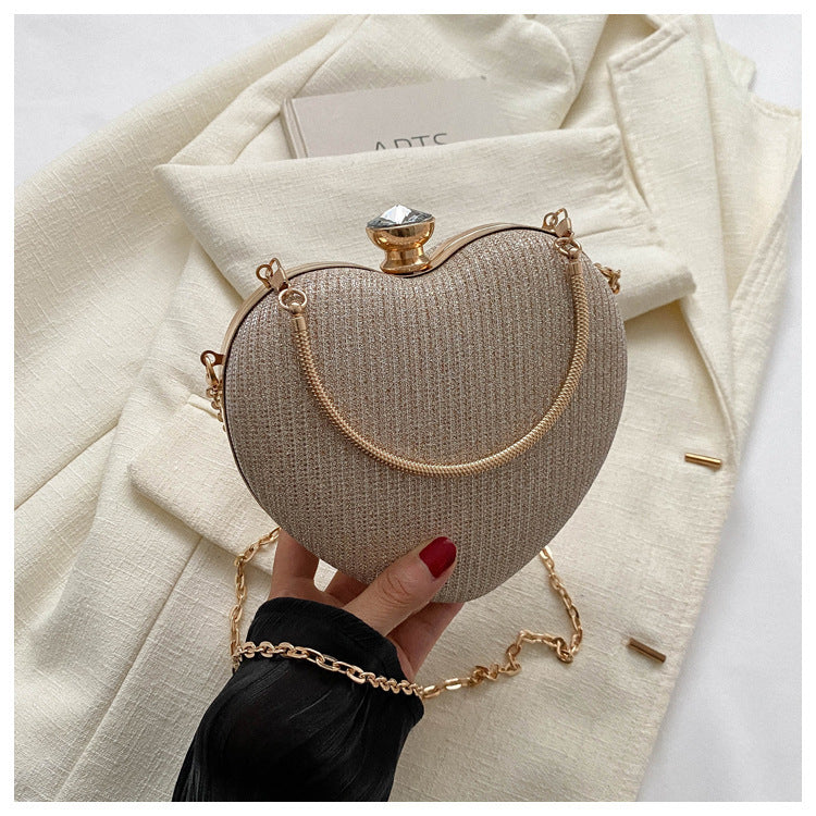 SS Hart Clutch Bag Gold