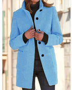 SS Women’s Winter Coat Light blue