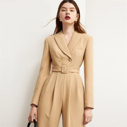 Women's One Piece Wide Leg Suit