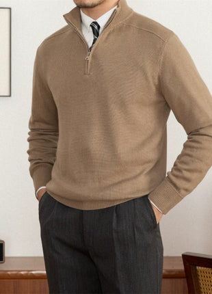 SS Men's Wool Sweater Brown