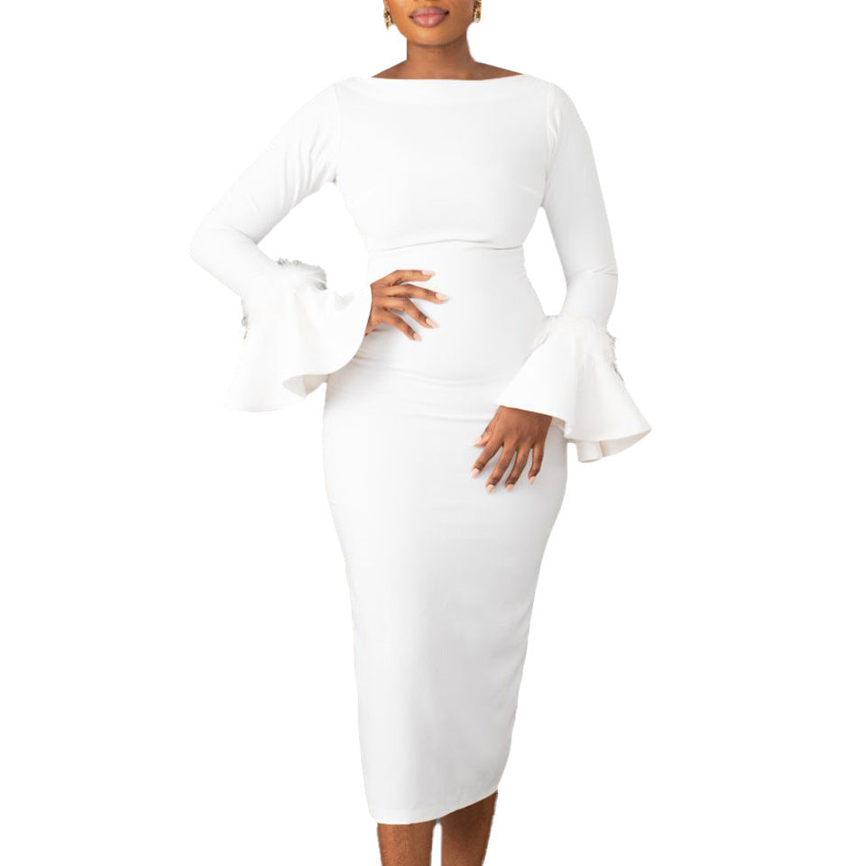 SS Sheath Bell Dress