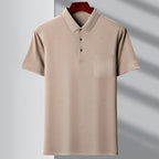 Men's Polo Stripes T-shirt 1720 Khaki