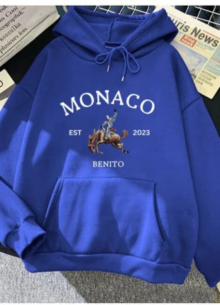 SS Monaco hoodie Blue