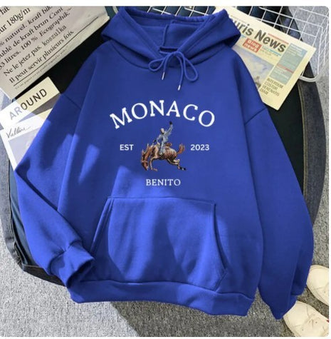 SS Monaco hoodie Blue