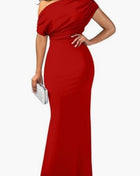 SS Formal Party Dress Red