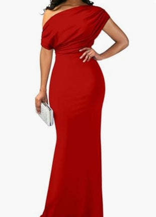 SS Formal Party Dress Red