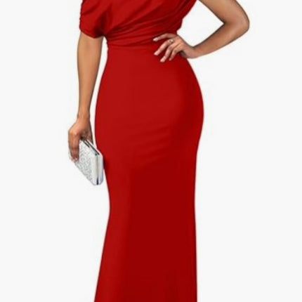 Tight Long Formal Party Dress Red