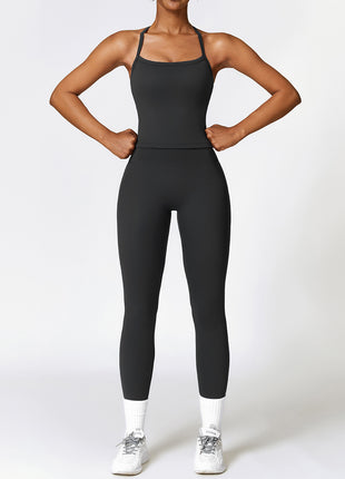SS Yoga Suit Black
