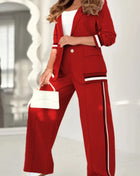 Women’s 2 Pcs Set Red