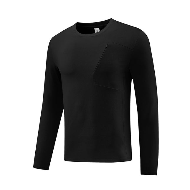 Quick-drying Long-sleeved Top Black